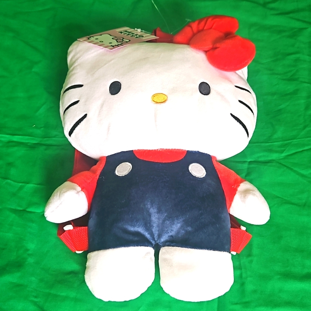 Hello Kitty Girls backpack plush